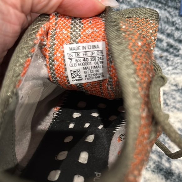 Adidas Olive and Chestnut Running Shoes - Picture 6 of 6